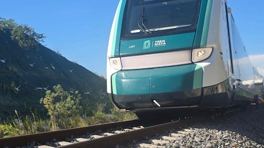 Tren Maya reporta incidente en tren de la ruta Cancún-Palenque