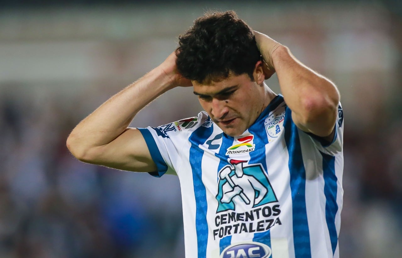 Nicolás Ibáñez, del Pachuca