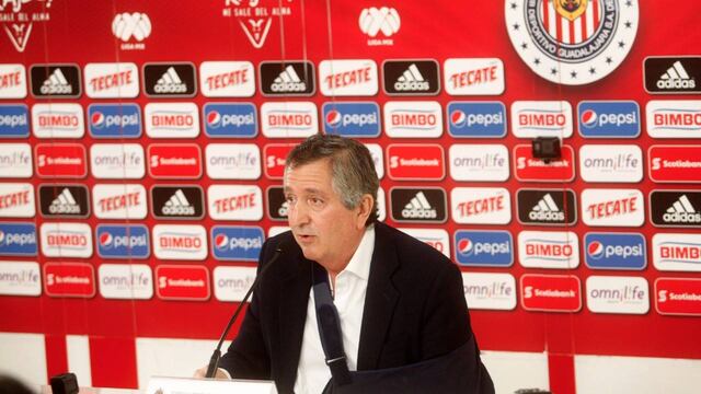 Vergara en conferencia de prensa.