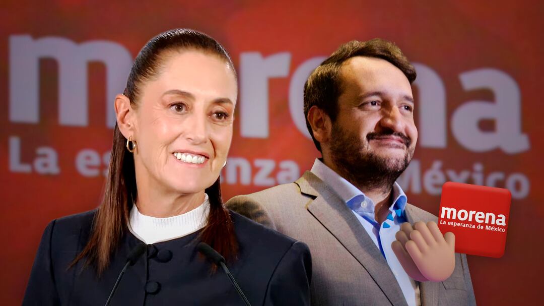 Sheinbaum reconoce el “buen trabajo” de Andrés Manuel López Beltrán antes de salir de Morena