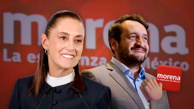 Sheinbaum reconoce trabajo de Andrés Manuel López Beltrán en Morena