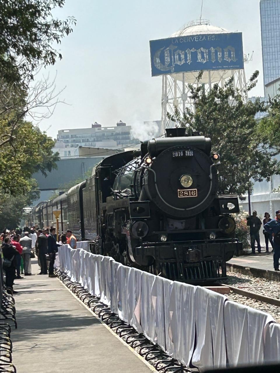 Locomotora The Empress ya está en CDMX