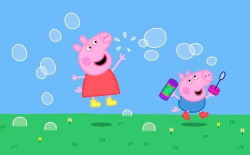 Fondos de pantalla de Peppa Pig y su hermano George gratis para computadora
