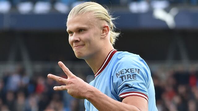 Erling Haaland en el Manchester City