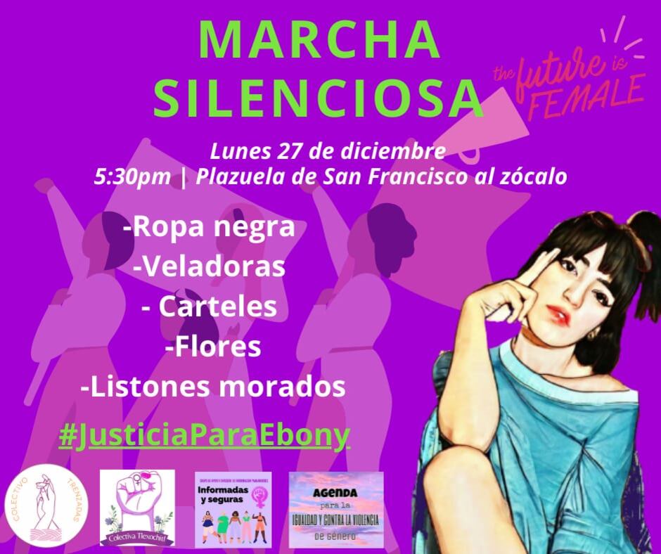 Convocatoria a marcha por Ebony