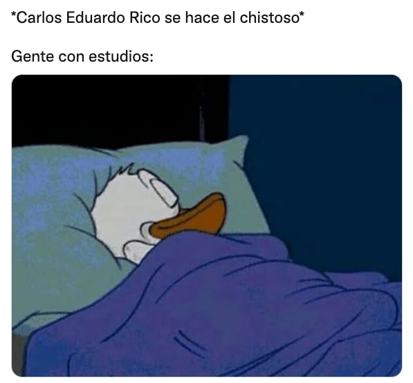 Meme de Carlos Eduardo Rico en MasterChef Celebrity