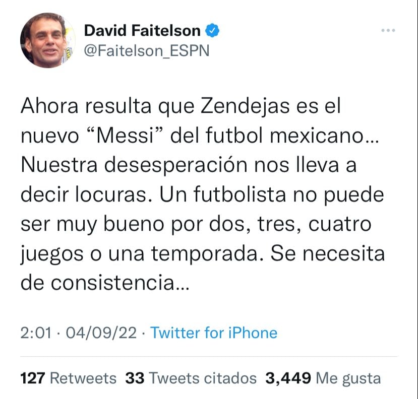 David Faitelson.