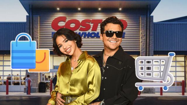 Ángela Aguilar y Christian Nodal de compras en Costco