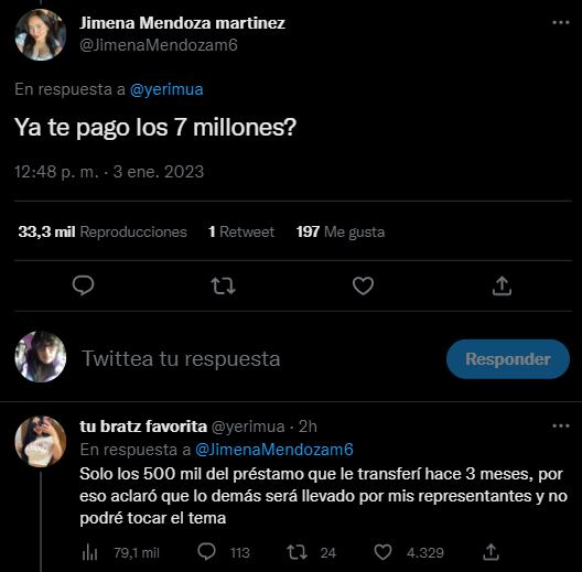 Brian Villegas sólo pagó una parte de la deuda