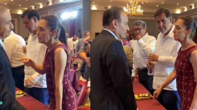 Claudia Sheinbaum y Alfonso Durazo en el Consejo Nacional de Morena