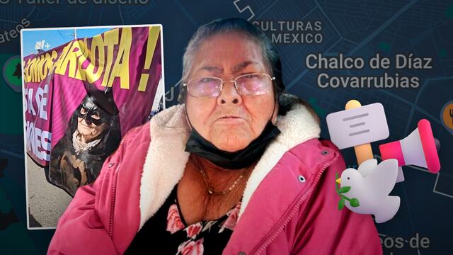 Doña Carlota Alfaro es comparada con Batman o la abuelita de Batman