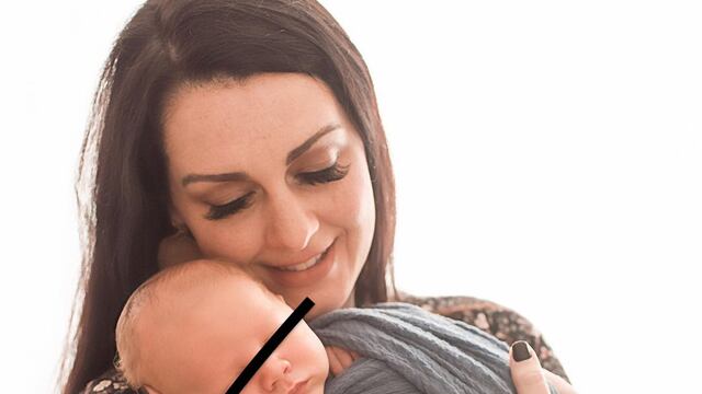 Sarah Shellenberger y su hijo Hayes