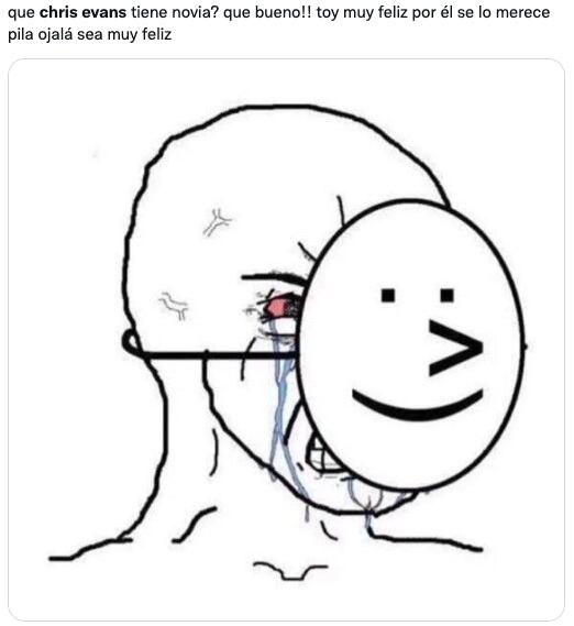 Memes de Chris Evans y su nueva novia