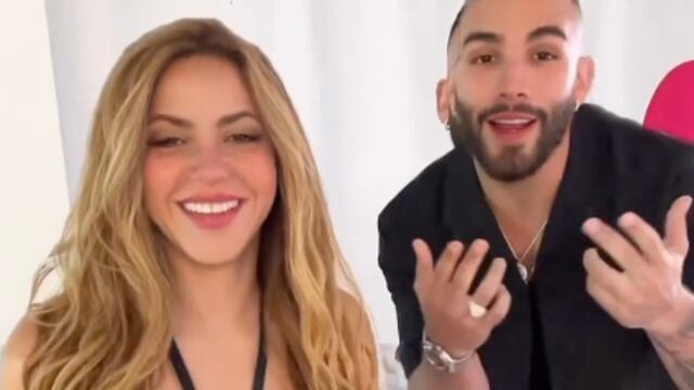 “Copa Vacía” ya fue lanzada y Shakira celebra junto con Manuel Turizo su nuevo éxito