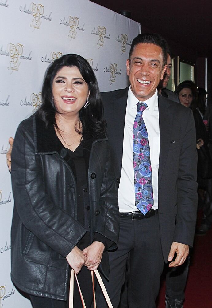 Omar Fayad y Victoria Ruffo