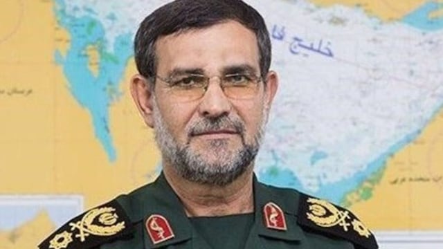 Alireza Tangsiri, oficial de la marina de Irán responsable del cierre del estrecho de Ormuz