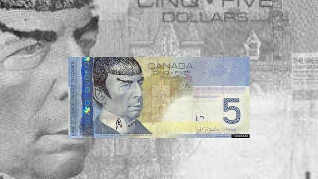 Spock 5 dólares
