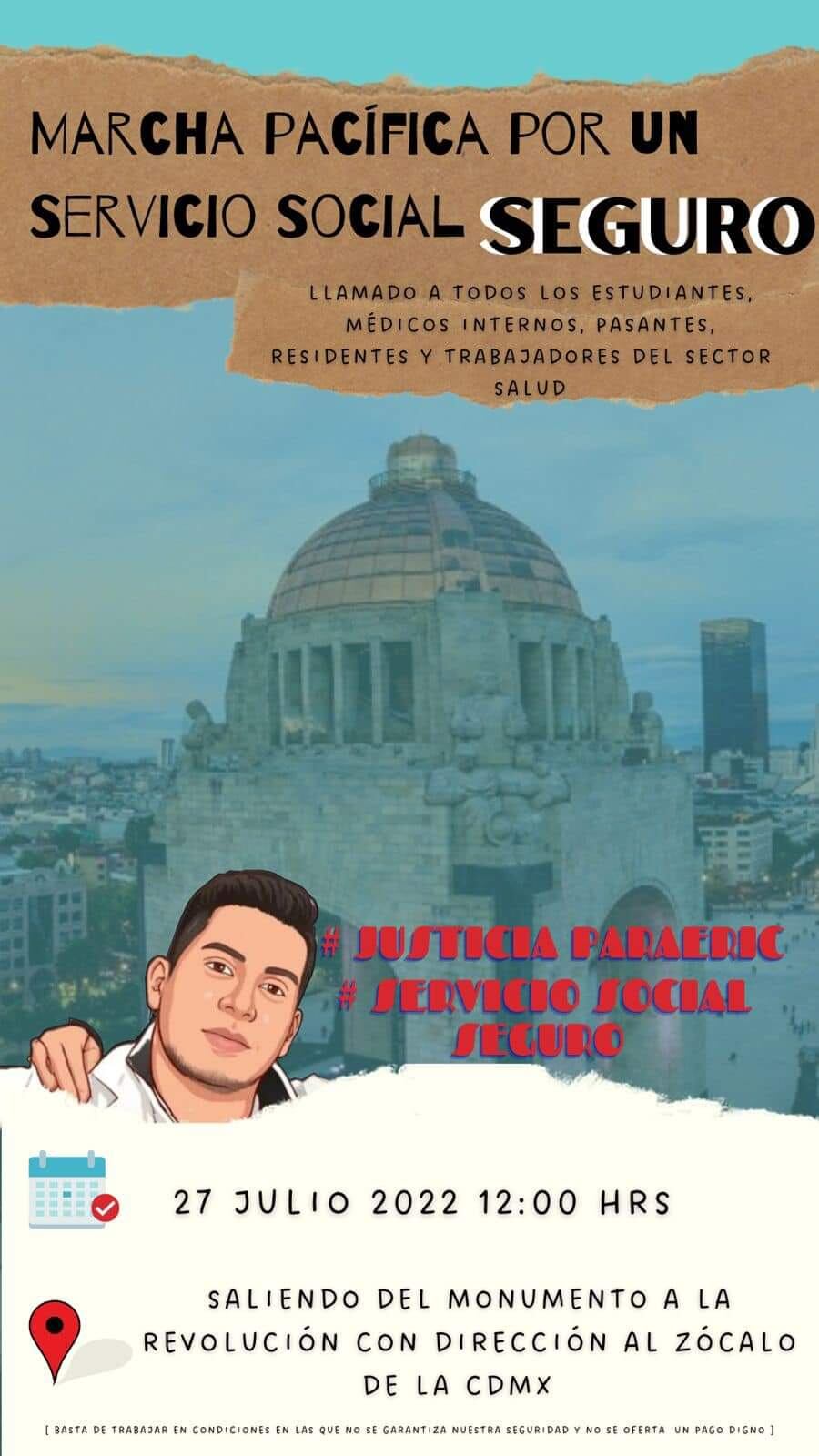 Médicos marchan para exigir derechos