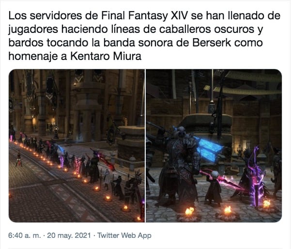 Kentaro Miura FFXIV
