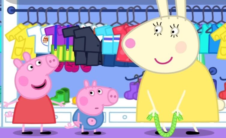 La ropa nueva de George Pig, capítulo de Peppa Pig