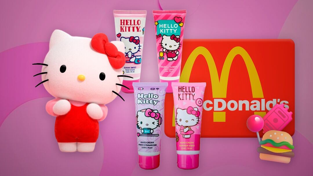 ¿Vives en Metepec? McDonald’s te regala crema Bioscents si aplicas este cupón en tu Cajita Feliz de Hello Kitty