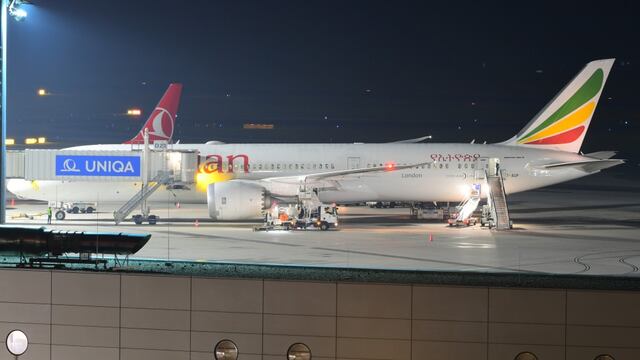 Avión de Ethiopian Airlines