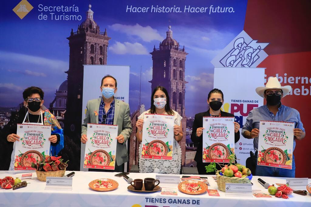 Feria del Chile en Nogada en Tehuacán