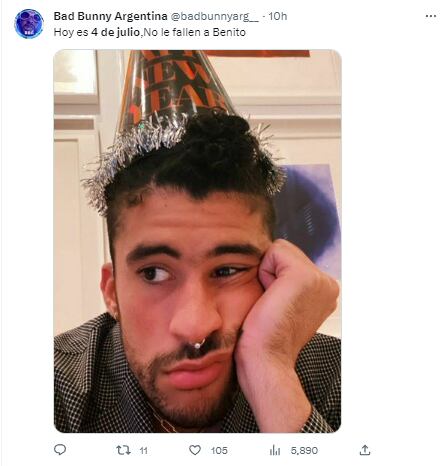 Memes por el 4 de julio pidiendo perdón a Bad Bunny porque no le cumplieron