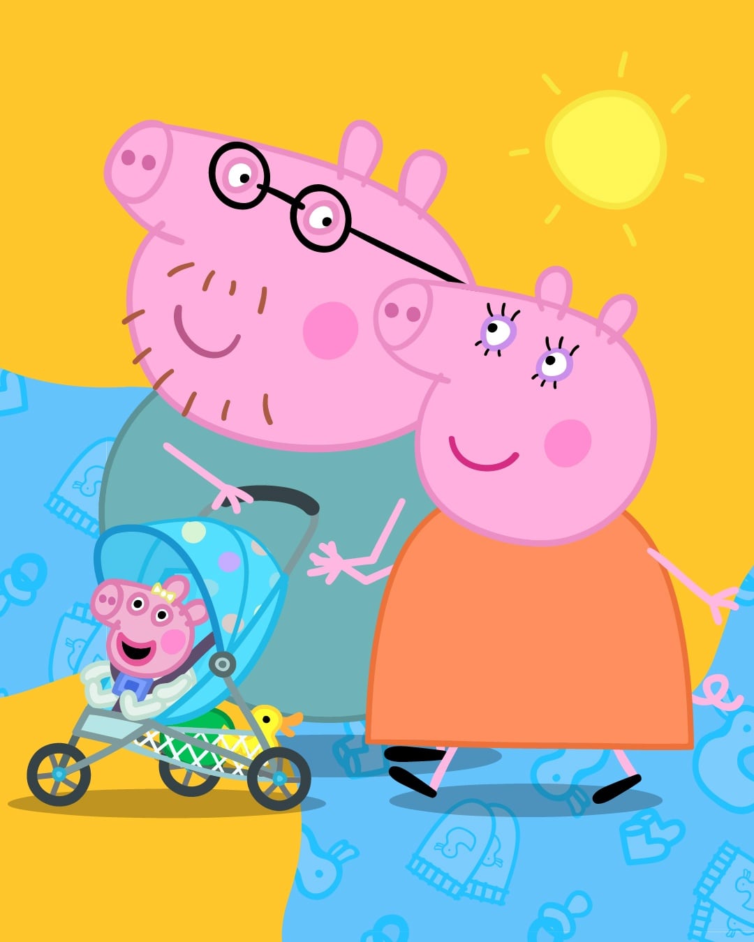 Evie, la hermanita de Peppa Pig