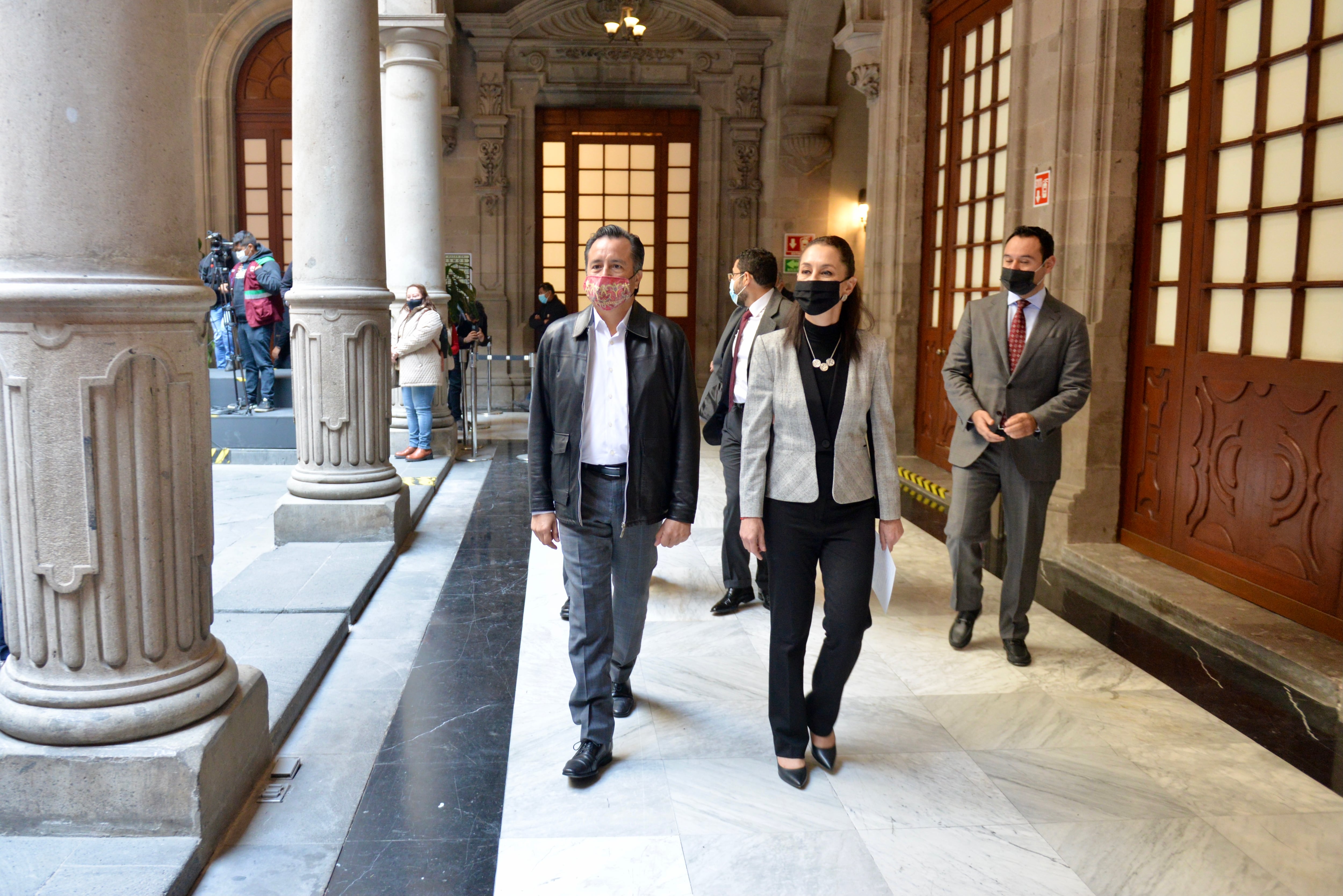 Claudia Sheinbaum y Cuitláhuac García