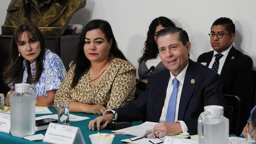 Giovani Gutiérrez, alcalde de Coyoacán, rinde informe de resultados ante comisiones unidas del Congreso de la CDMX