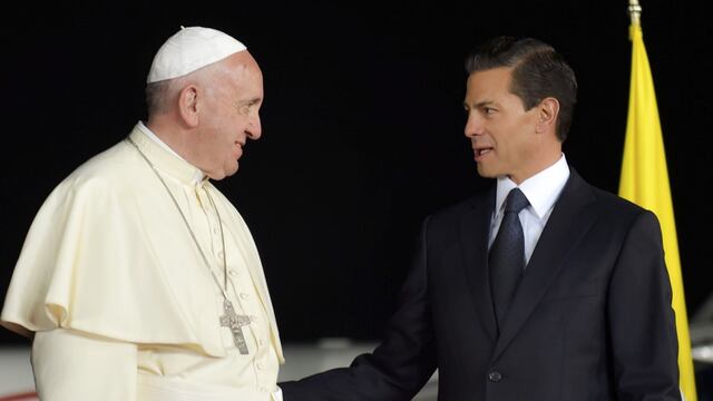 Enrique Peña Nieto lamentó la muerte del Papa Francisco