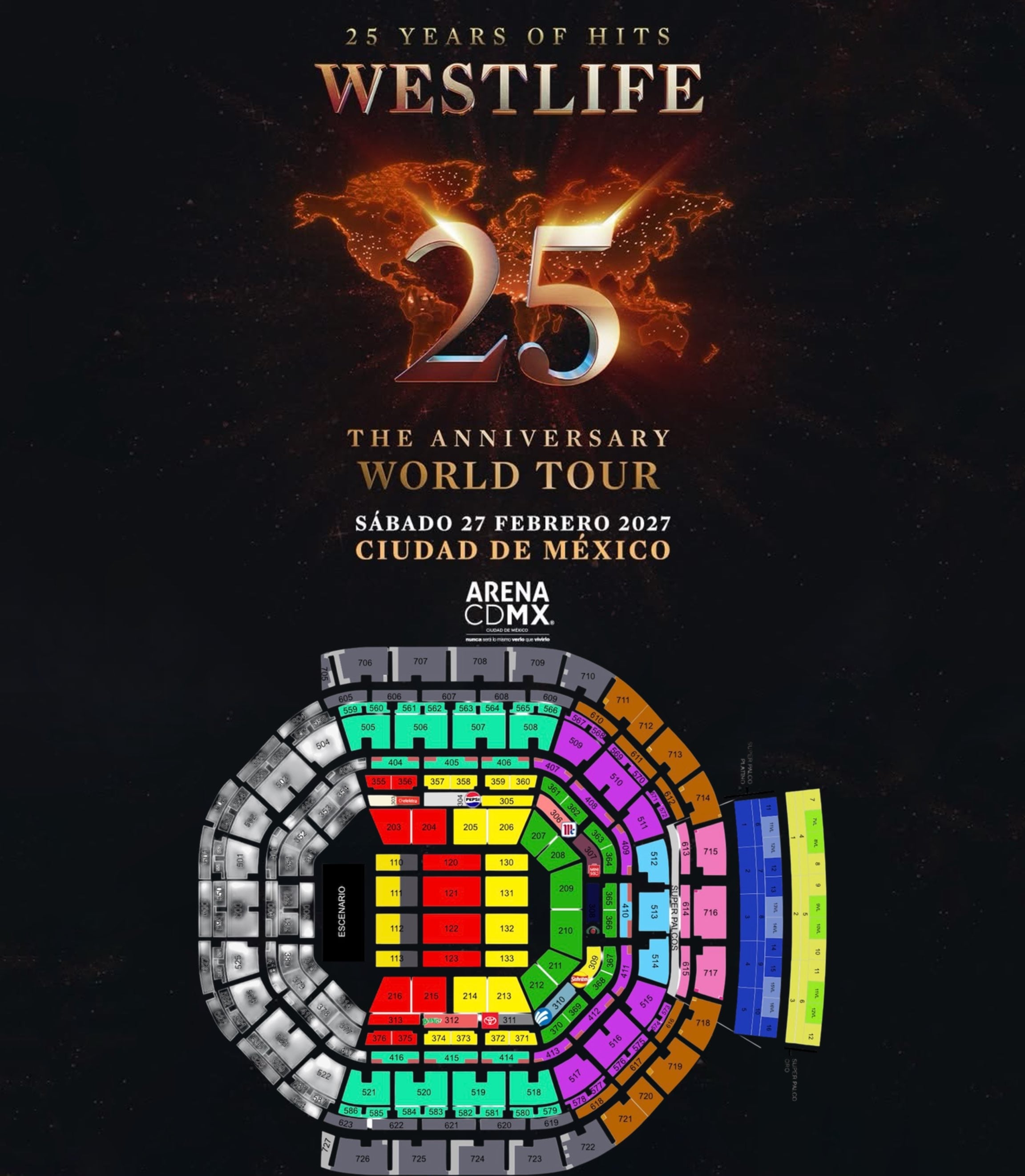 Westlife regresa a México: fechas y boletos del Anniversary World Tour
