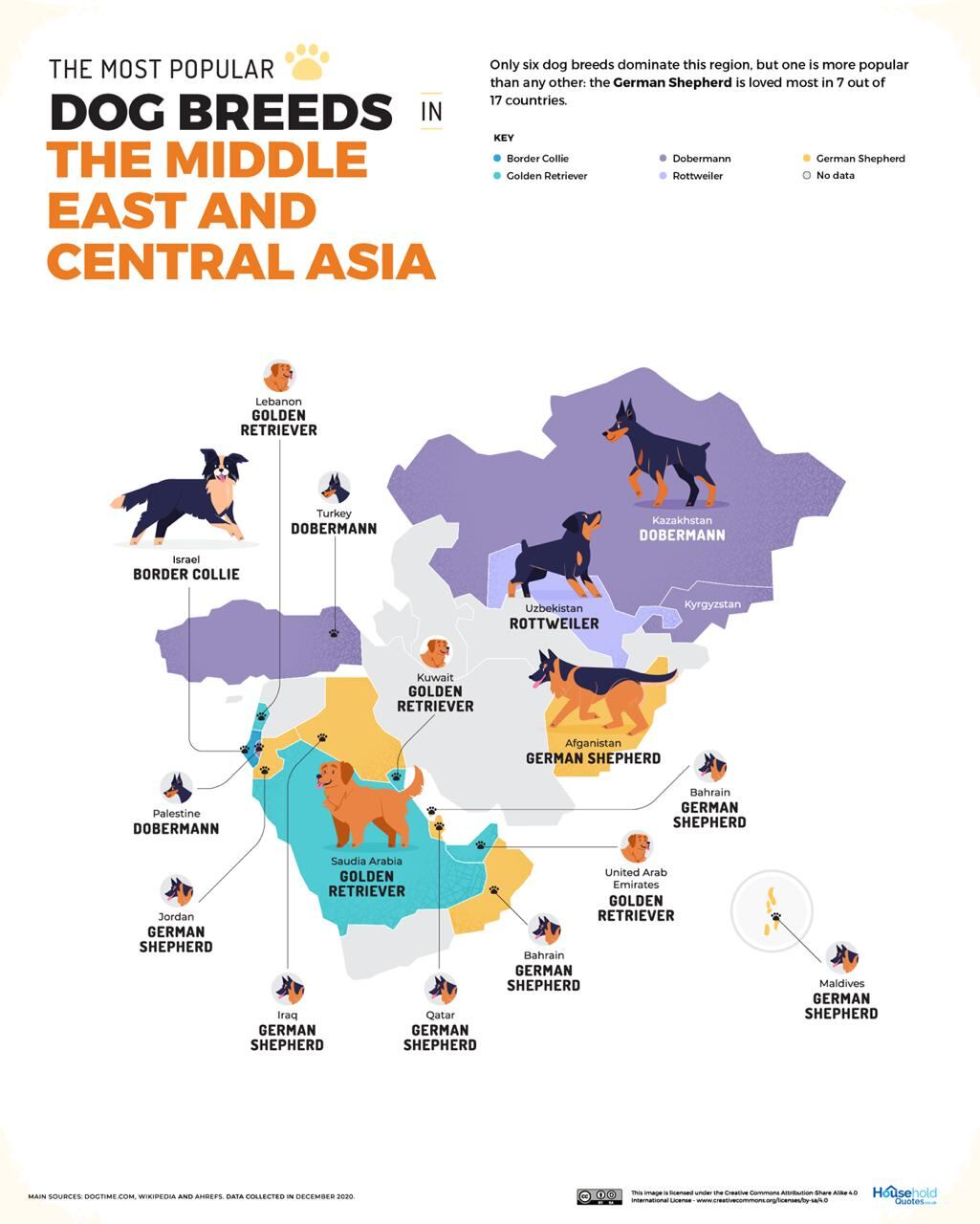 Razas de perro en Asia