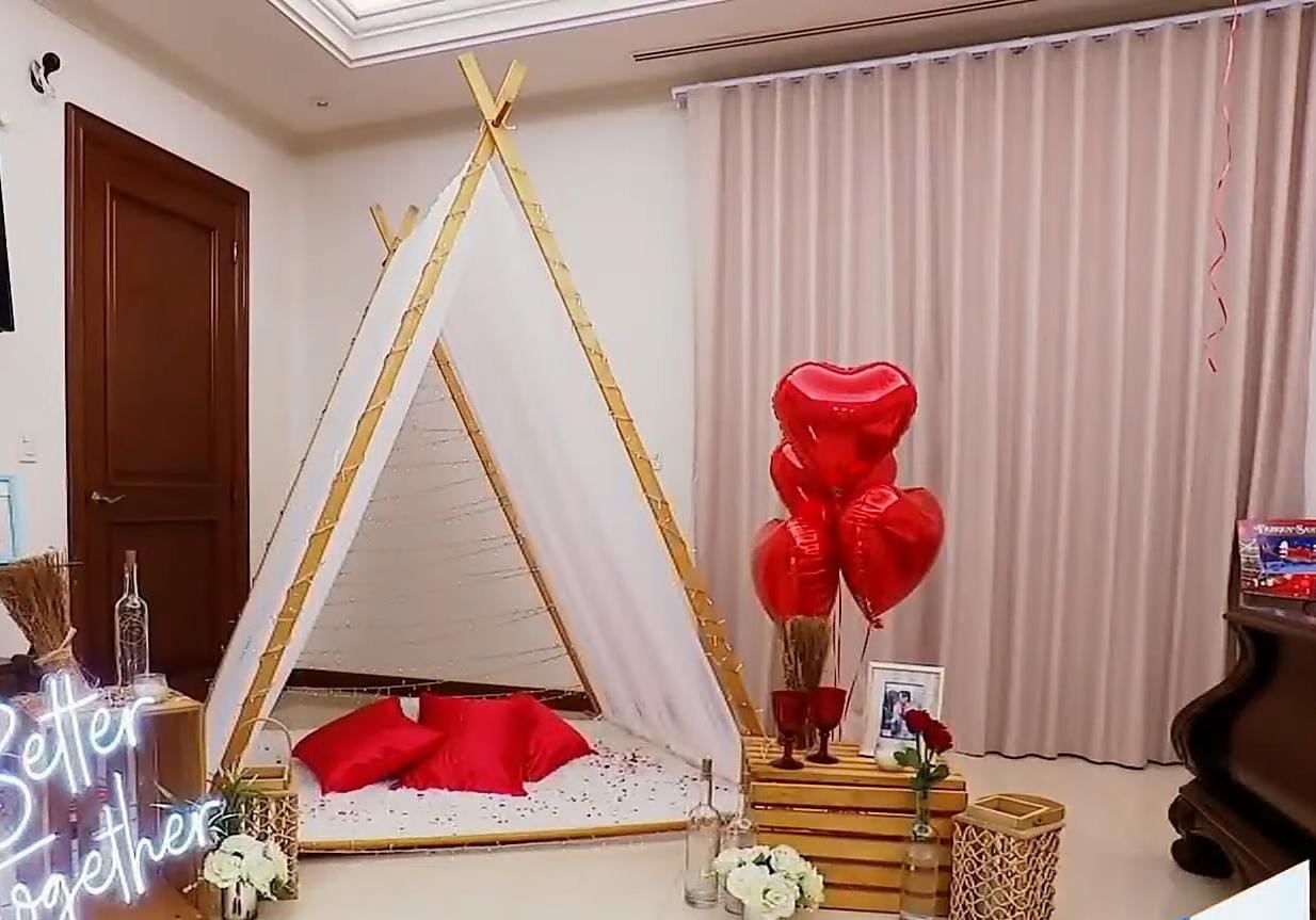 Kimberly Flores sorpresa de San Valentín