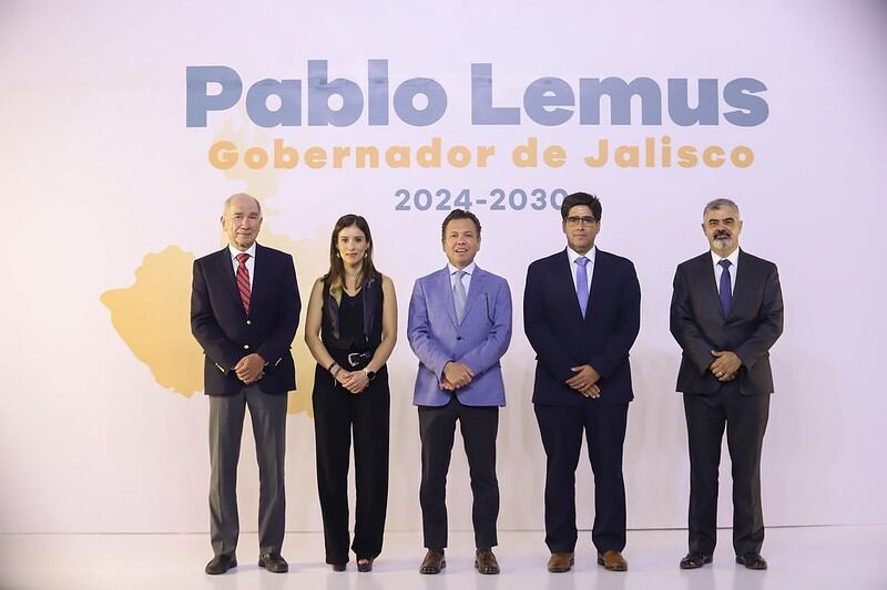 Este es el gabinete de gestión de agua de Pablo Lemus.