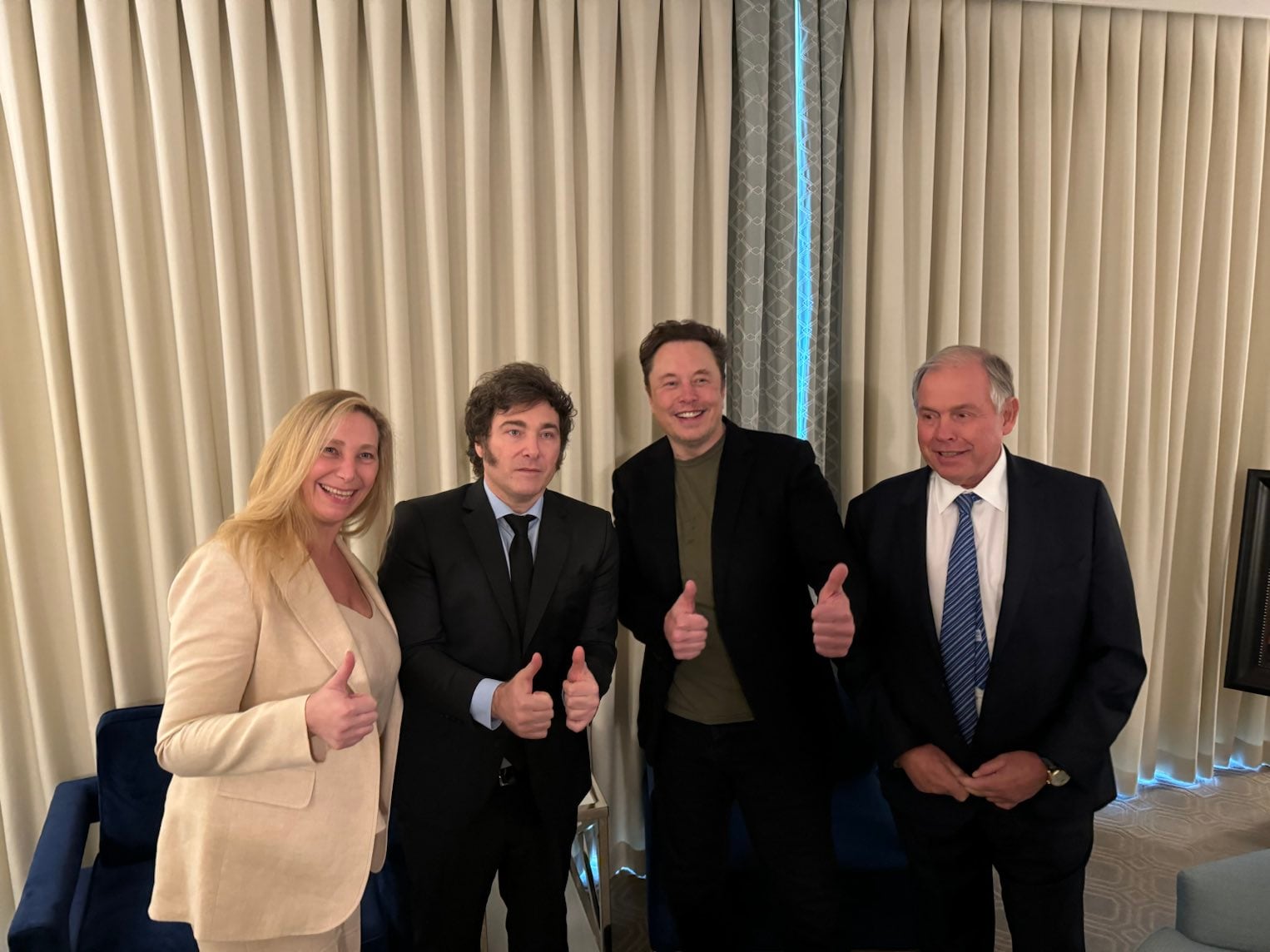 Elon Musk y Javier Milei