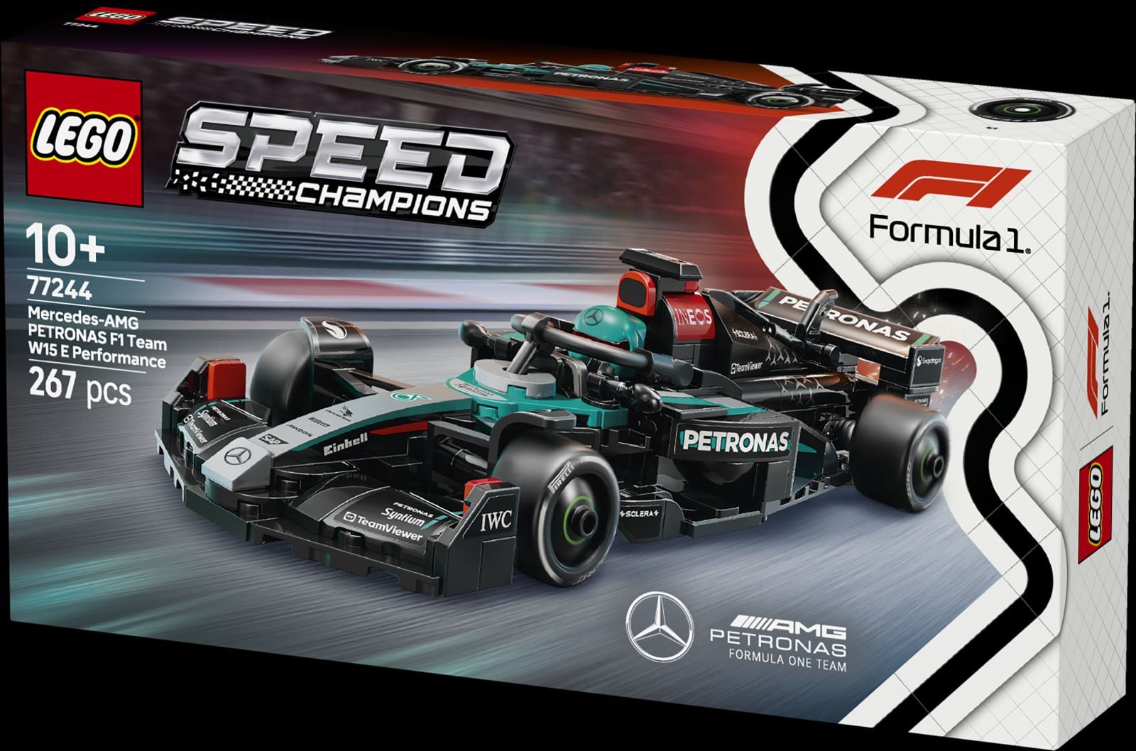 LEGO Speed Champions Auto de Carreras Mercedes-AMG PETRONAS F1 W15