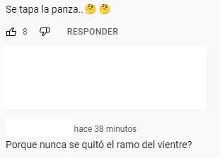 Comentario de usuarios que creen que Maite Perroni sí está embarazada de Andrés Tovar.