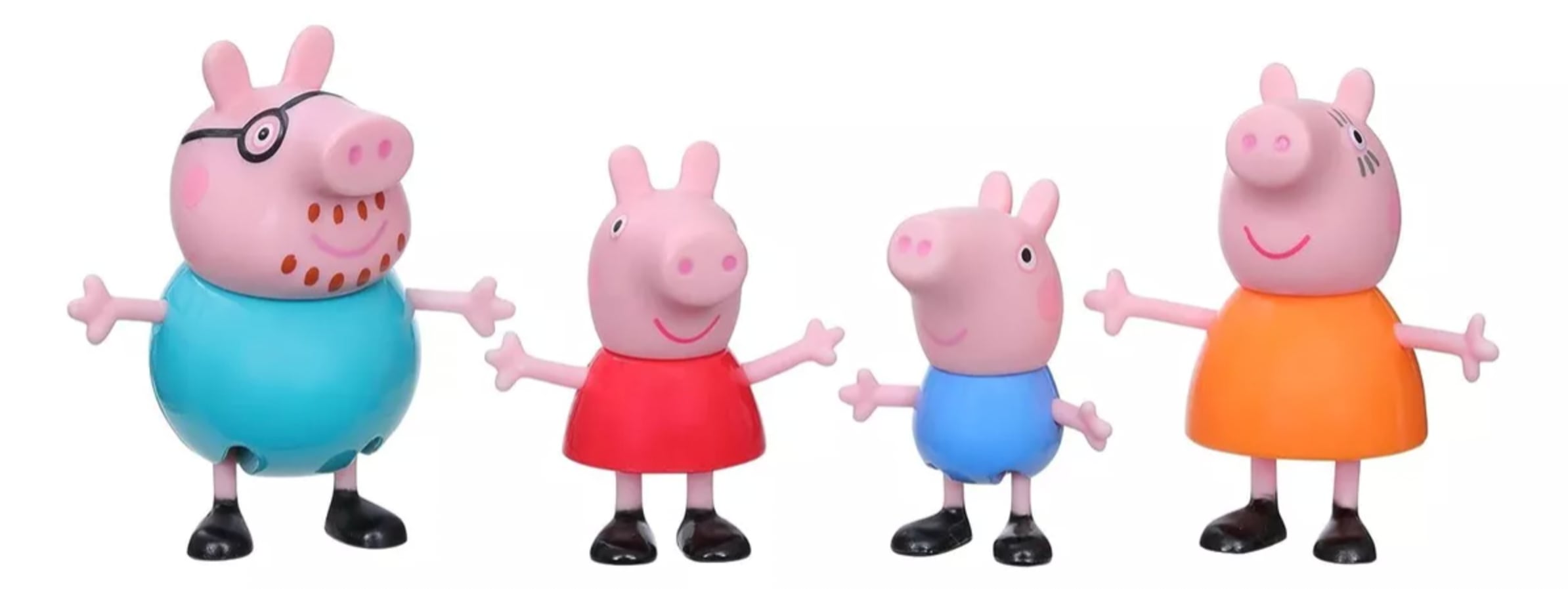 Set Peppa Pig y Papá Cerdito