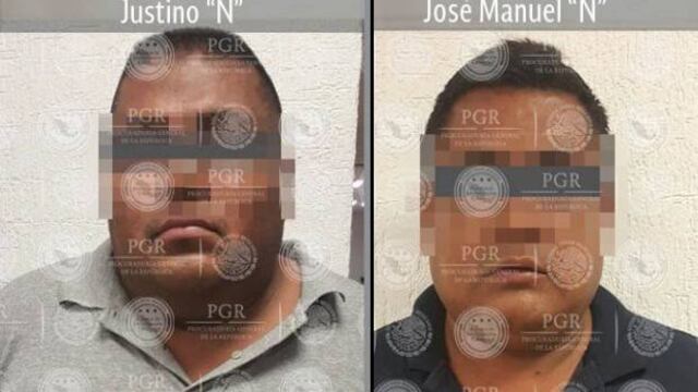 Justino González Hernández y José Manuel Abarca González. Detenidos.