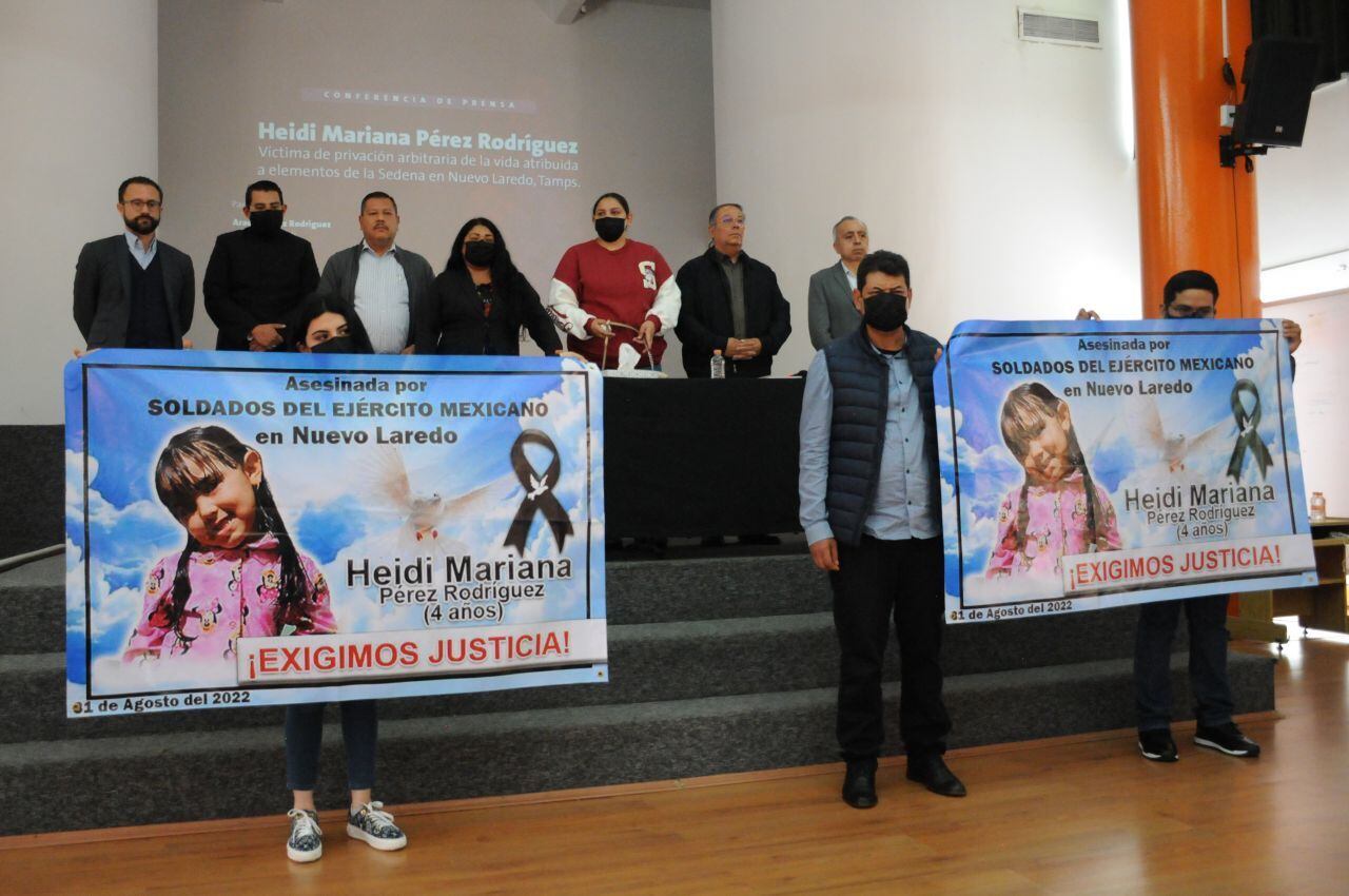 Conferencia sobre el caso de Heidi Mariana