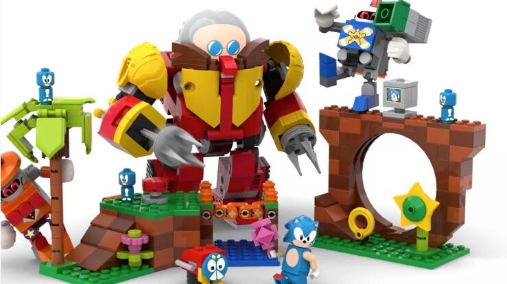 LEGO lanzará set especial de 'Sonic'