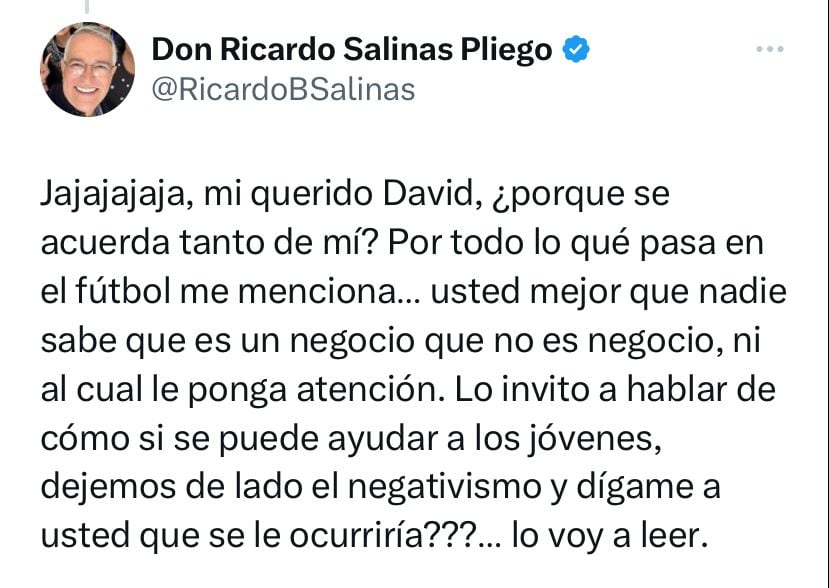 Ricardo Salinas Pliego.