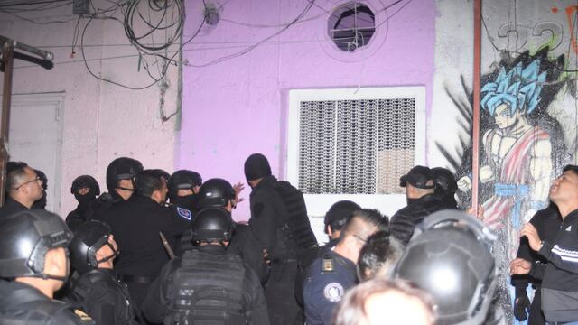 Operativo contra narcomenudeo en la colonia Morelos, CDMX