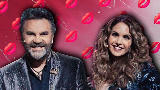 Manuel Mijares ya ni se acuerda del beso que le dio Lucero en concierto