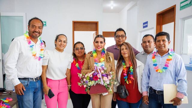 Evelyn Salgado entrega obra más en Chilpancingo