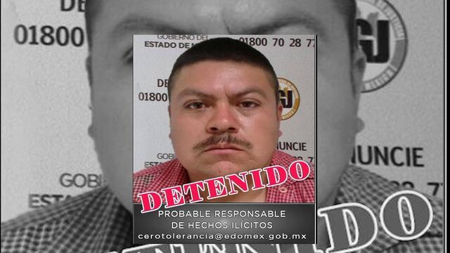 Detienen a Oswaldo Torres, uno de los secuestradores más buscados del Edomex