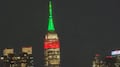 Empire State se pinta tricolor por la Independencia de México