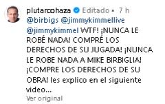 Plutarco Haza responde a Mike Bibiglia y niega plagio de Voy a ser Papá.